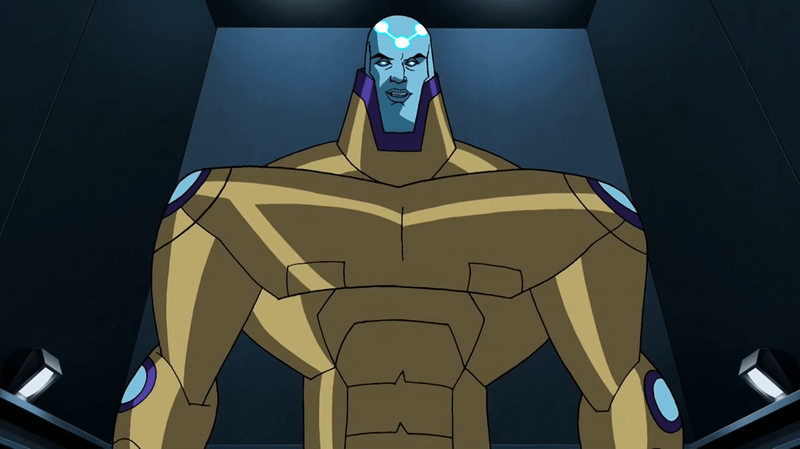 Lexiac merged together in Justice League Unlimited
