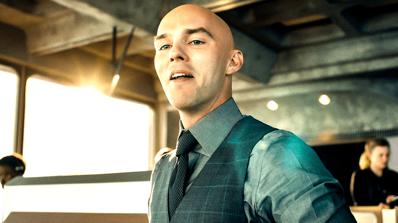 Nicholas Hoult as Lex Luthor in Superman