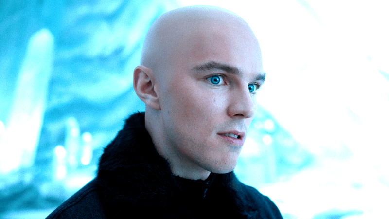 Nicholas Hoult as Lex Luthor in Superman