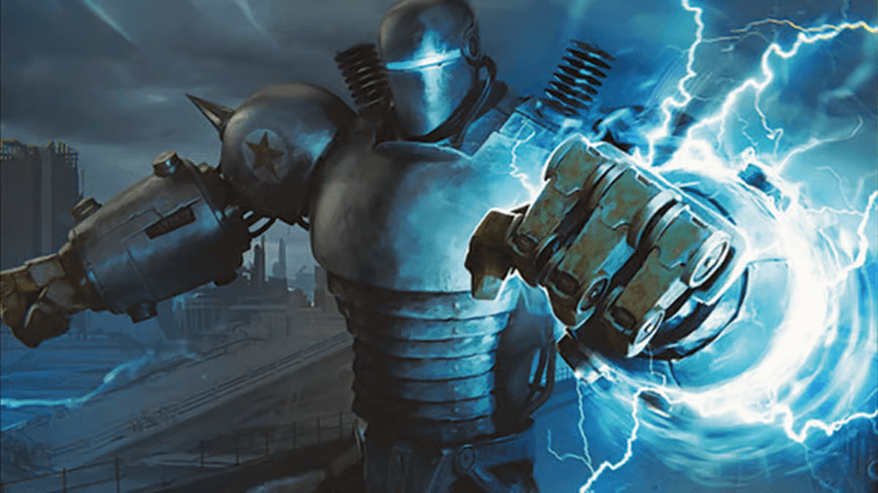 Liberty Prime art from Fallout