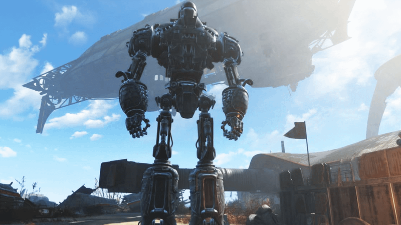 Liberty Prime in Fallout 4 video game