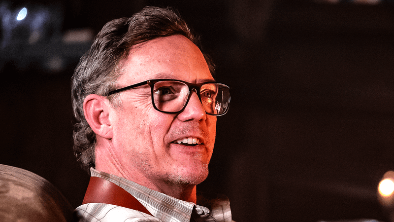 Mathew Lillard as Mr. Charles in Daredevil: Born Again.