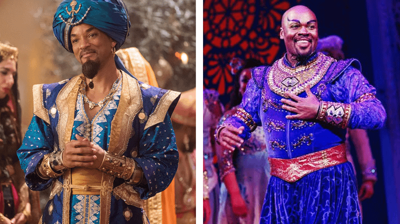 Will Smith's Genie vs James Monroe Iglehart Genie.