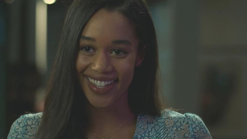 Liz Allan smiling in Spider-Man: Homecoming.
