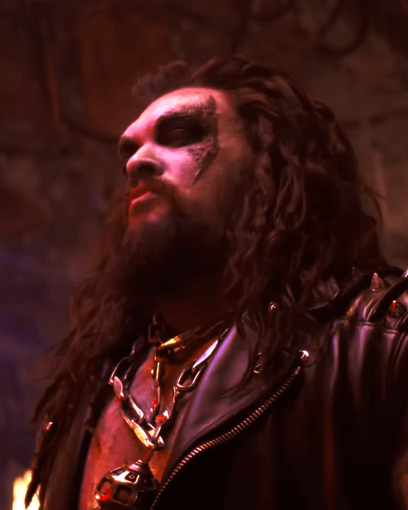 DC Studios' live-action Lobo played by Jason Momoa.