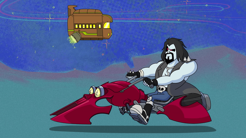 Lobo in Krypto Saves the Day Season 2.