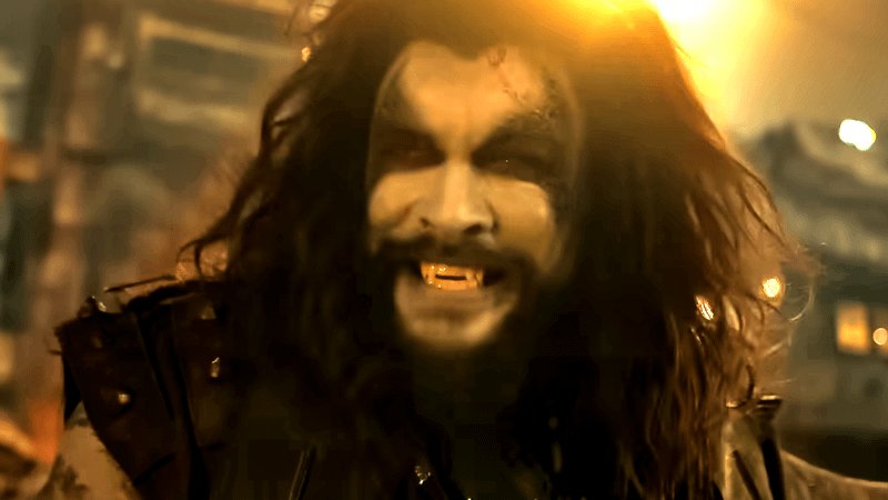 Jason Momoa as Lobo in Supergirl.