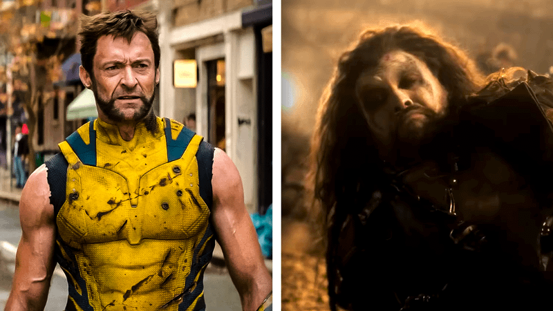 Logan in Deadpool & Wolverine alongside Lobo in Supergirl.