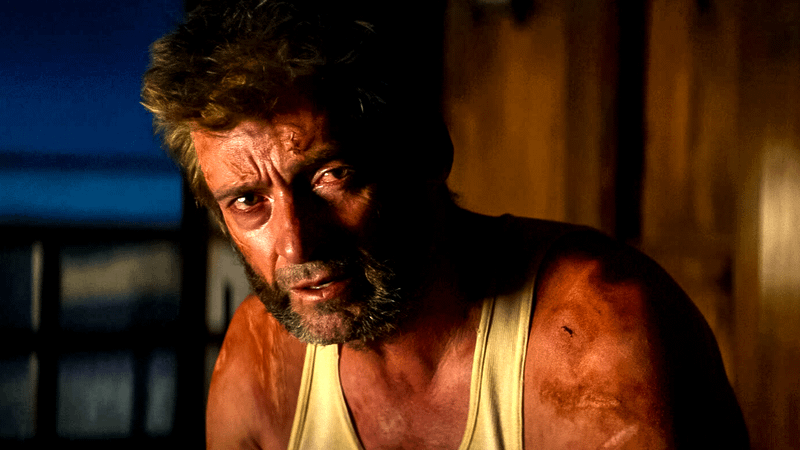 Hugh Jackman as Logan.