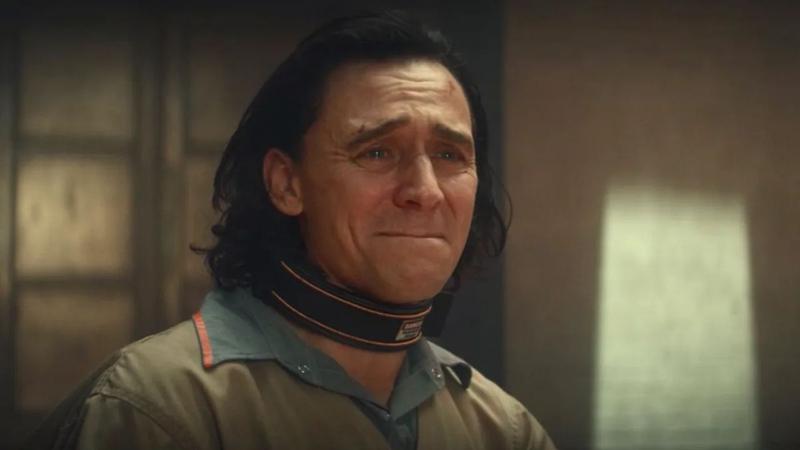Loki crying in the Disney+ series.
