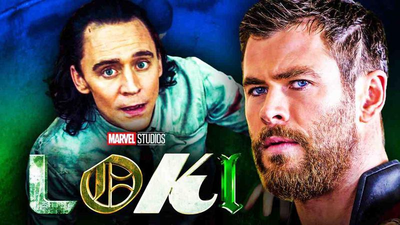 Loki logo, Tom Hiddleston, Thor