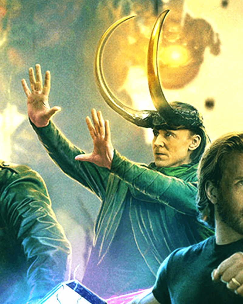 A close look at Loki in the new Avengers: Doomsday poster.