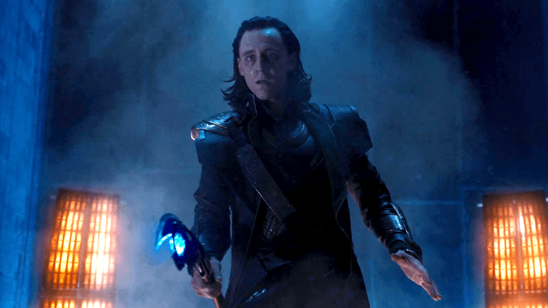 Tom Hiddleston as Loki in 'The Avengers.'