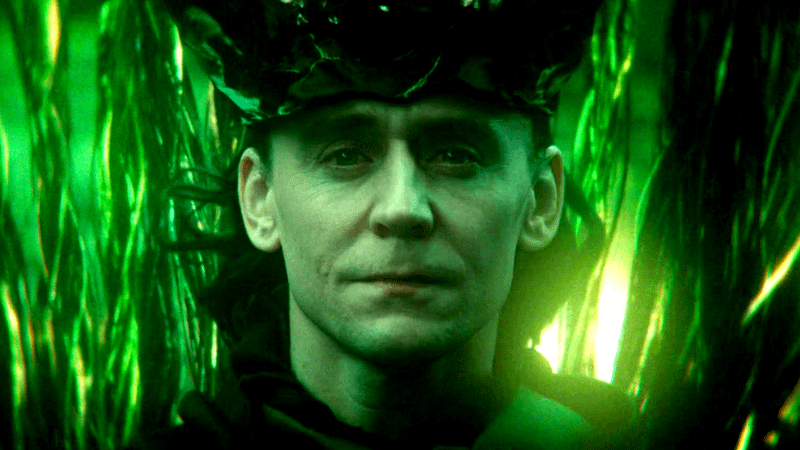 Tom Hiddleston as Loki in Loki.