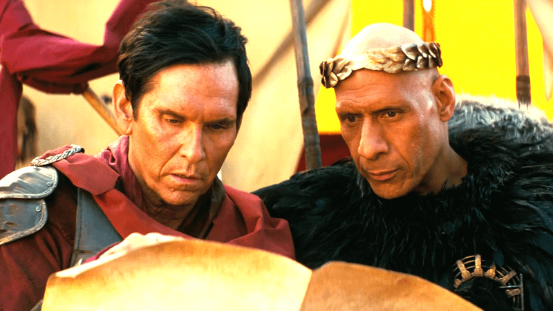 Caesar and the advisor in Fallout Season 2, Episode 3