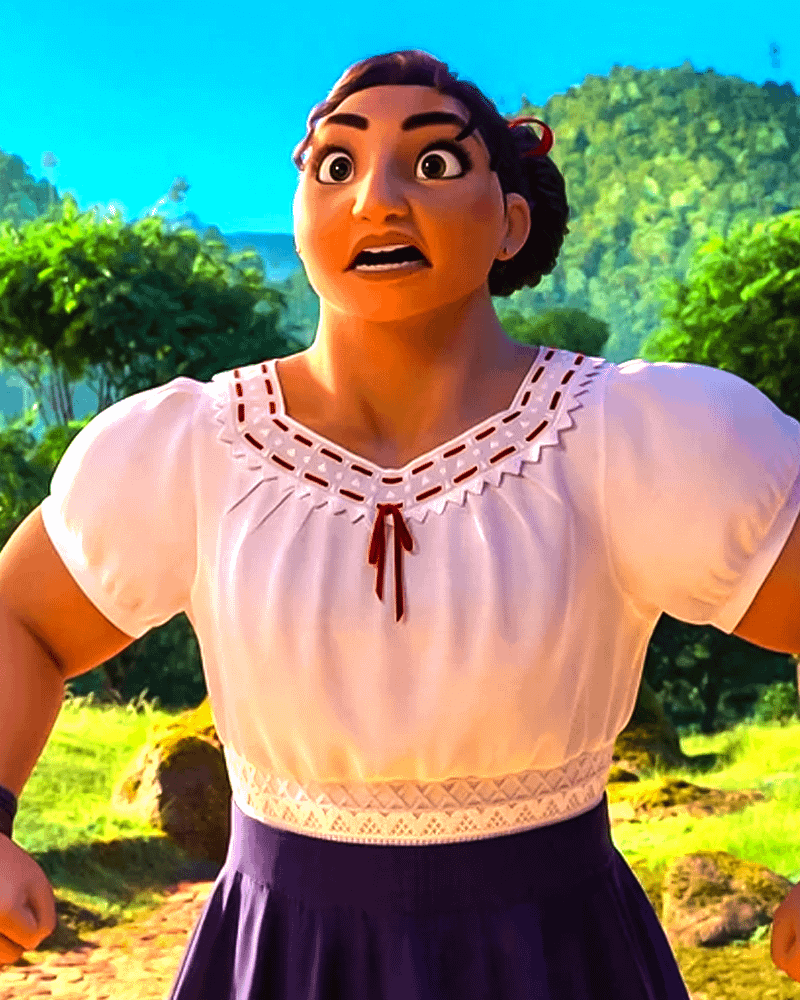 Luisa Madrigal from Encanto.