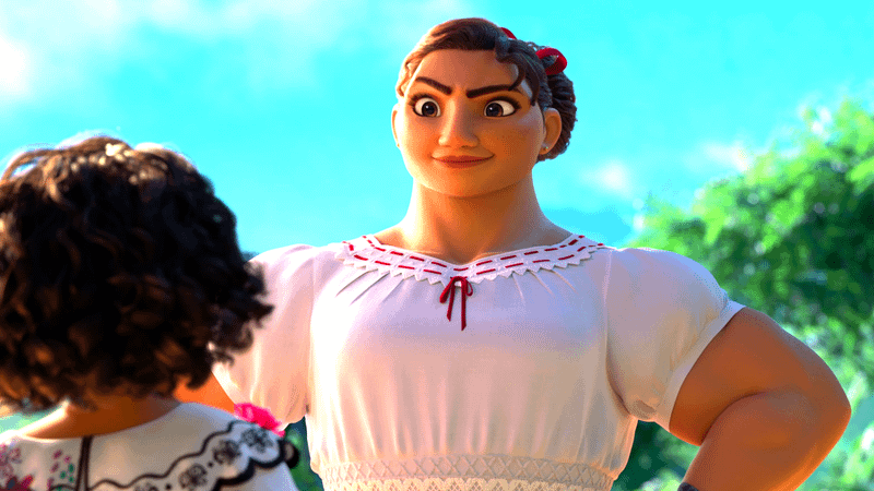 Luisa Madrigal in Encanto.