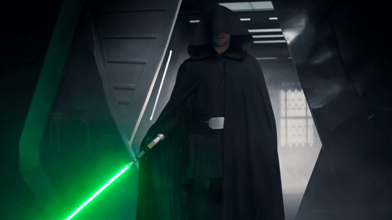 Luke Skywalker in The Mandalorian Season 2.