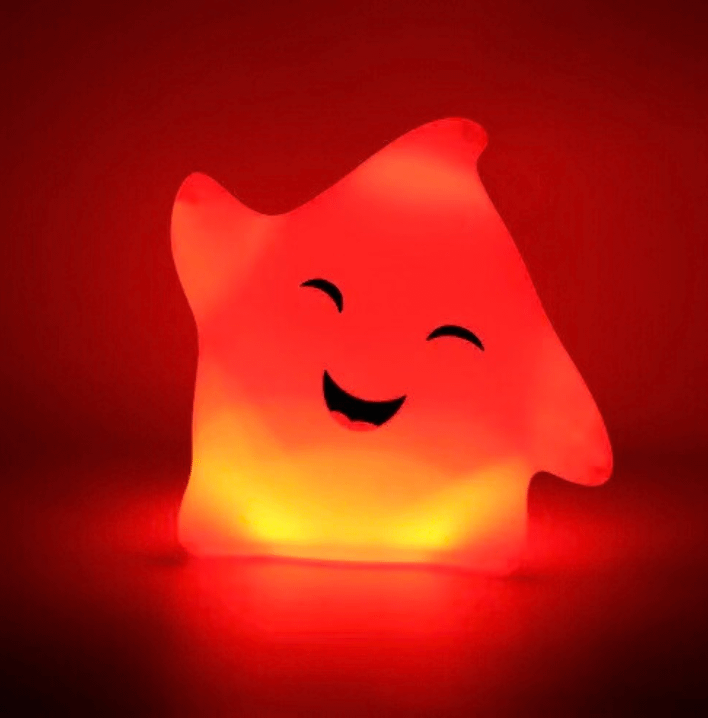 Luma Popcorn bucket glowing Super Mario Galaxy Movie.