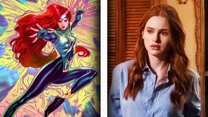 Jean Grey in Marvel comics and Madelaine Petsch