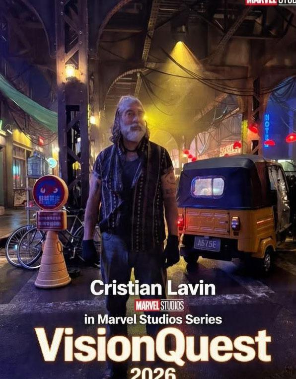 Cristian Lavin as a mercenary in VisionQuest.