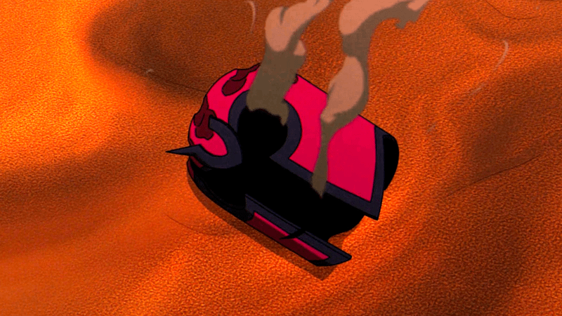 Magneto's helmet in X-Men '97 Season 2.