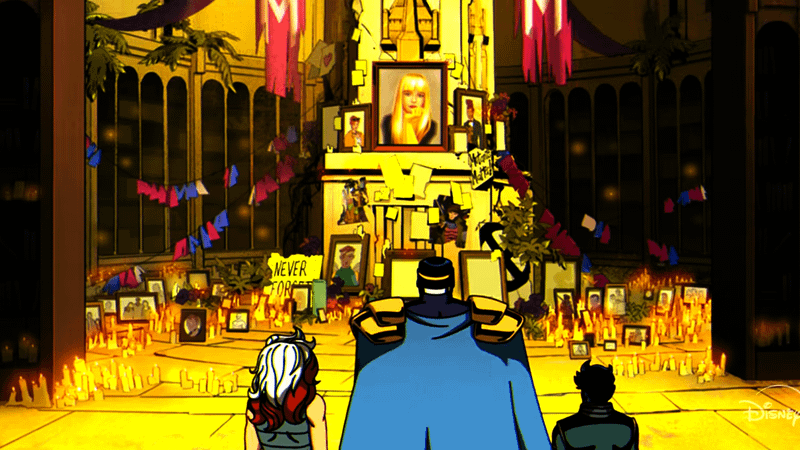 Genosha shrine in X-Men '97 Season 2.