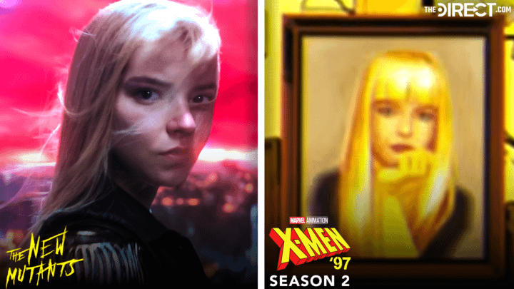 Anya Taylor-Joy as Magik in The New Mutants an Magik in X-Men '97 Season 2.