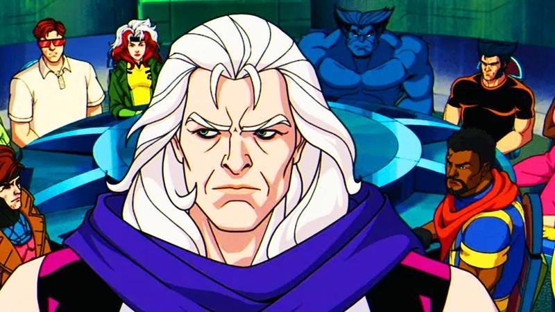 Magneto in front of the X-Men in 'X-Men '97' Season 1.