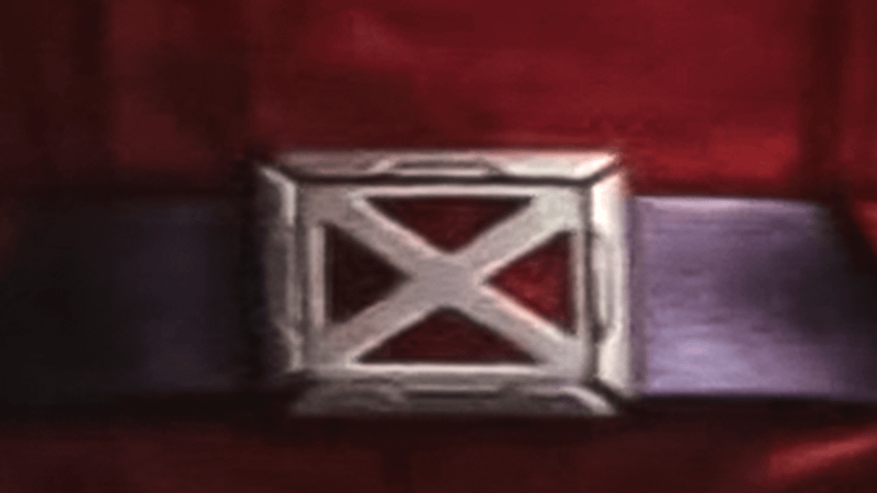 Magneto's X-Men belt buckle in Avengers: Doomsday.