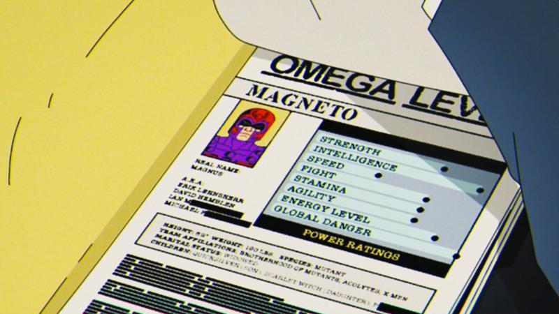 X-Men 97 Magneto dossier, Ian Mckellen, David Hemblen, Michael Fassbender easter eggs.