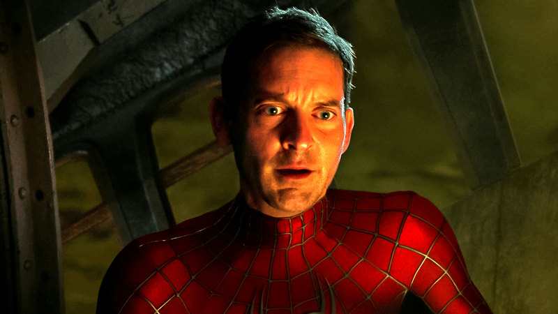 Tobey Maguire as Peter Parker in Spider-Man: No Way Home