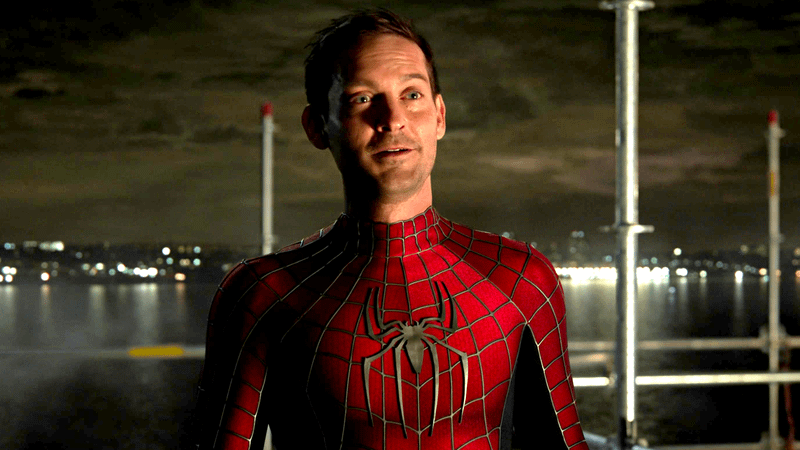 Tobey Maguire as Spider-Man/Peter Parker in 'Spider-Man: No Way Home.'