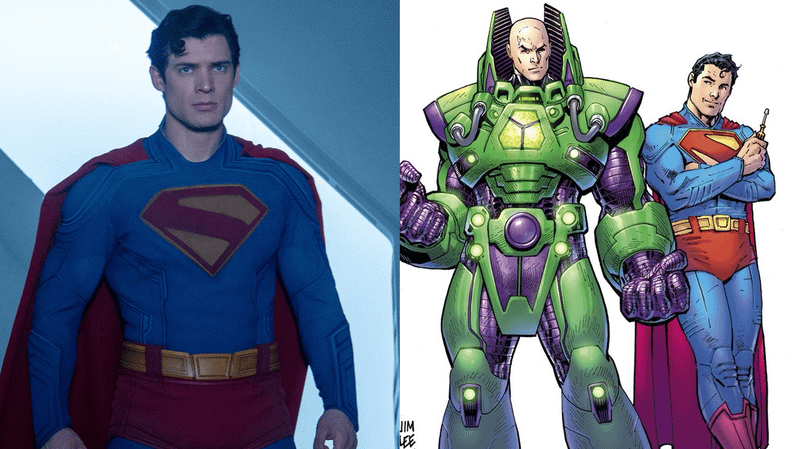 Superman and Lex Luthor, David Corenswet.