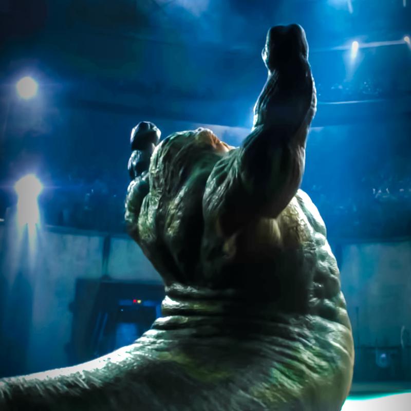 Rotta the Hutt in The Mandalorian and Grogu movie