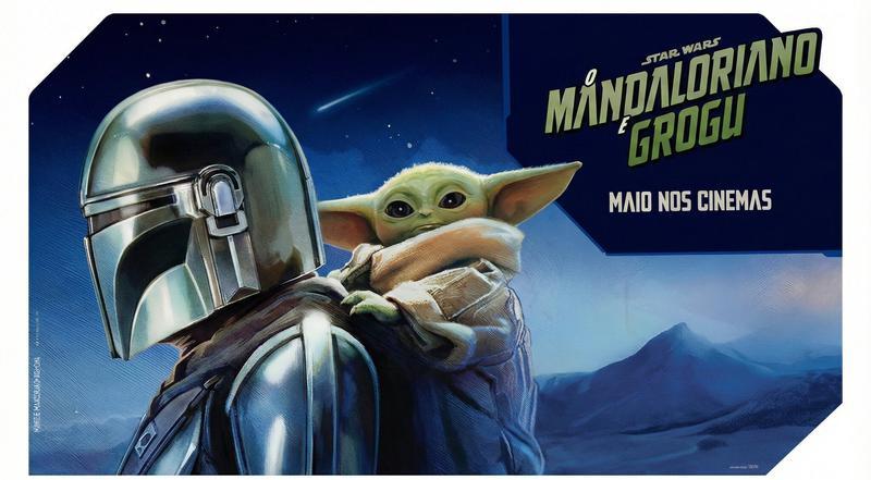 The Mandalorian and Grogu international film poster.