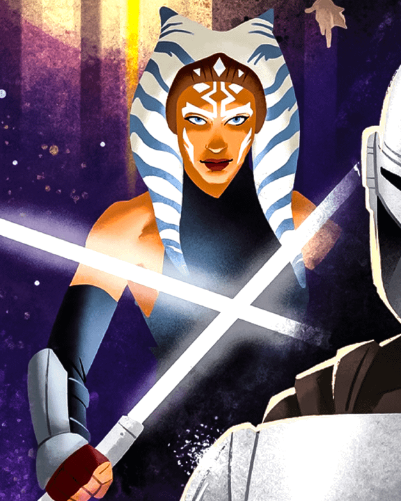 Ahsoka Tano on the We Are One book cover.