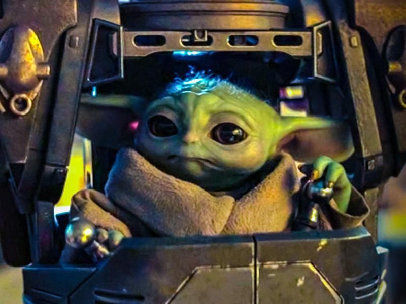 Grogu in The Mandalorian Season 3