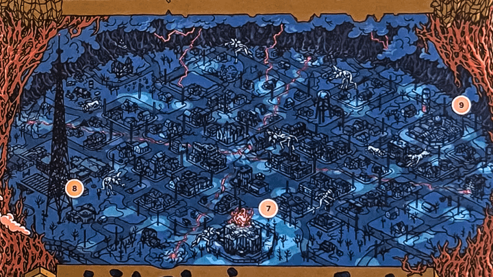Stranger Things Upside Down map.