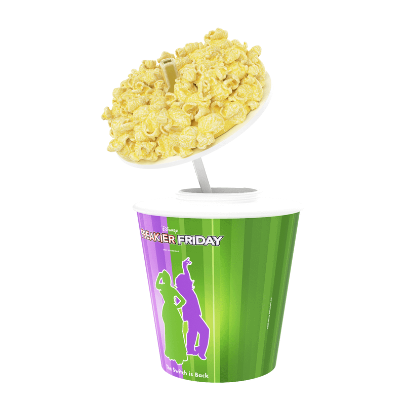 popcorn drink cup for Freakier Friday from Marcus Theaters