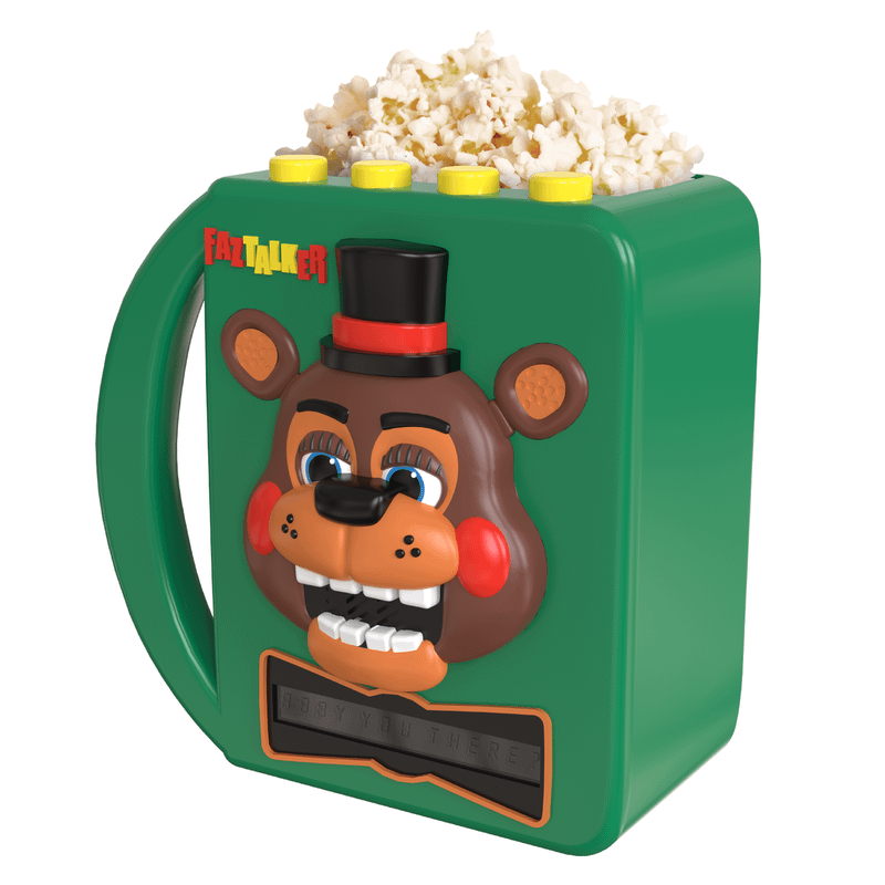 Interactive popcorn bucket 