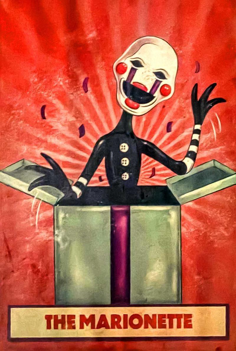 The Marionette poster Five Nights at Freddy's 2