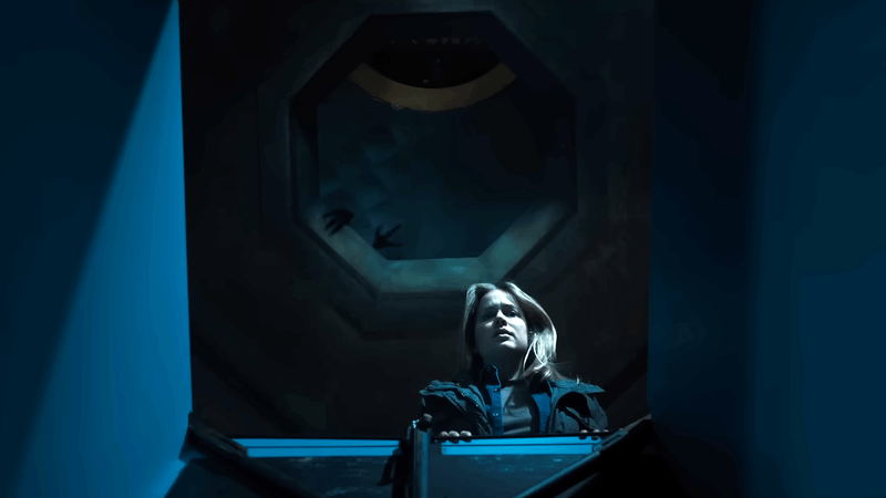 Vanessa Shelly as Elizabeth with marionette in FNAF 2