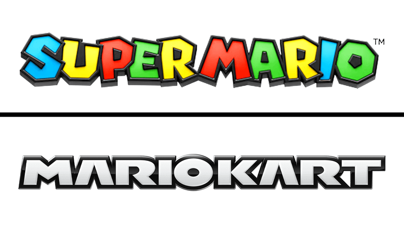 Super Mario/Mario Kart logo.