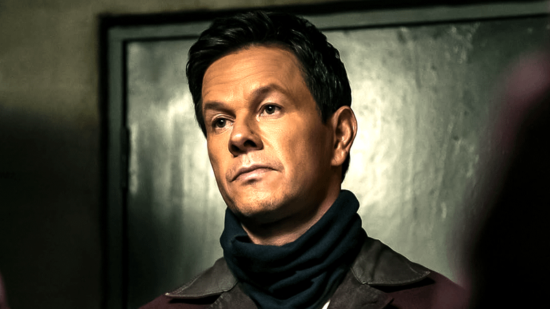 Mark Wahlberg up close.