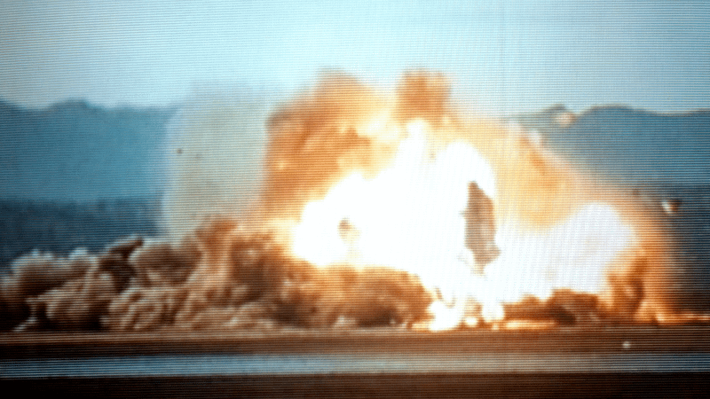 Martin Jordan's plane crashes.