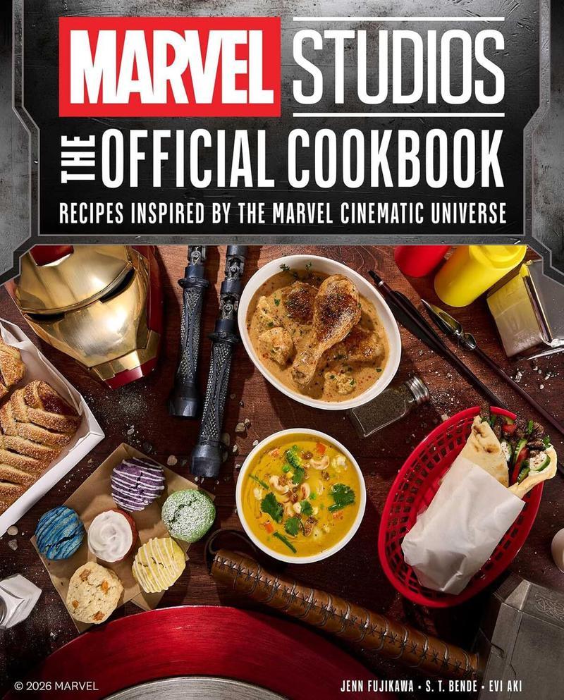 Marvel Studios Official Cookbook cover.