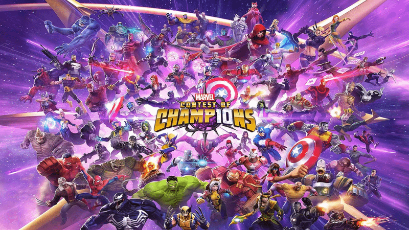 Marvel Contest of Champions key art.