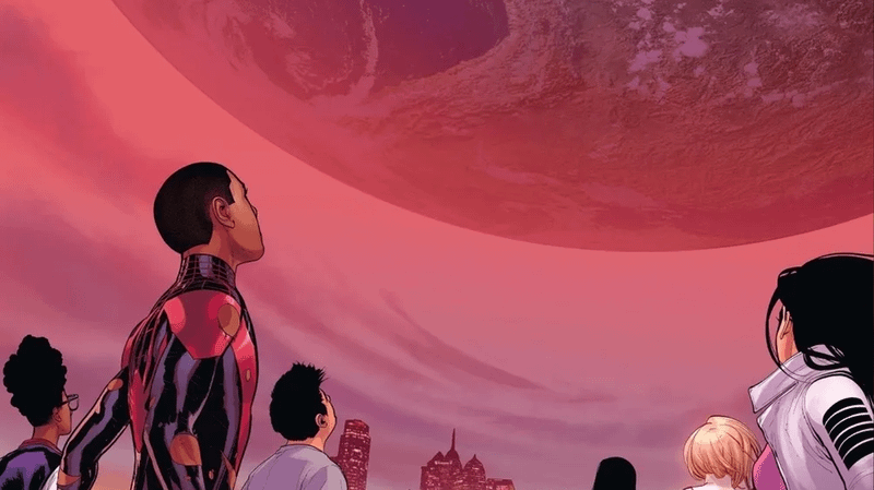 Marvel Comics Incursion Worlds Colliding.