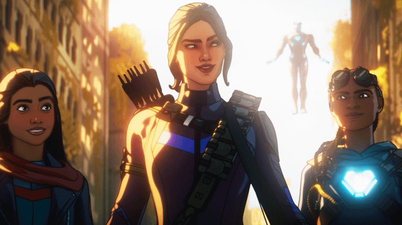 Kamala, Kate and Riri in Marvel Zombies Episode 1